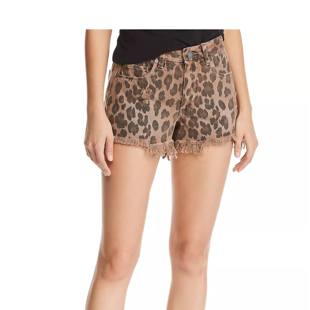 BlankNYC Cheetah Jean Shorts!